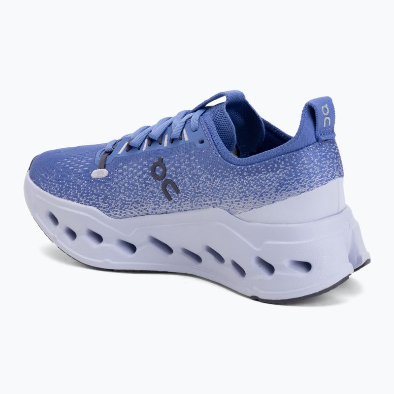 Кросівки для бігу жіночі On Cloudsurfer Max sailor/thistle 3