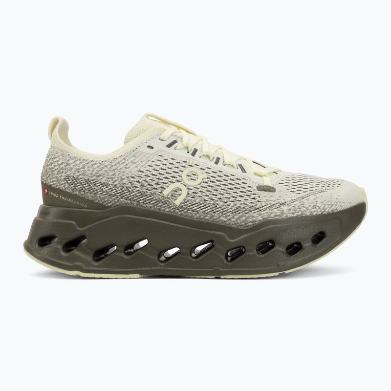 Кросівки для бігу жіночі On Cloudsurfer Max seedling/olive 2