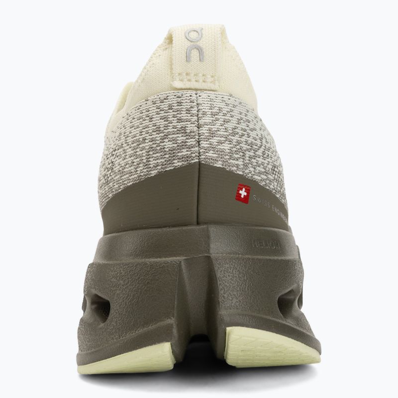 Кросівки для бігу жіночі On Cloudsurfer Max seedling/olive 6