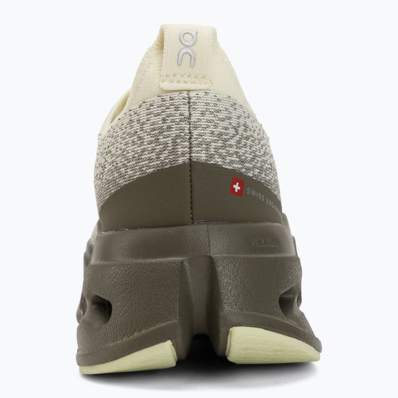 Кросівки для бігу жіночі On Cloudsurfer Max Wide seedling/olive 6