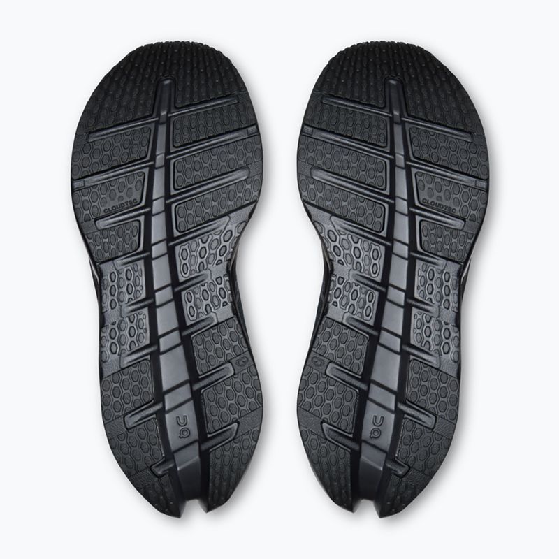Кросівки для бігу жіночі On Cloudrunner 3 Waterproof black/black 5