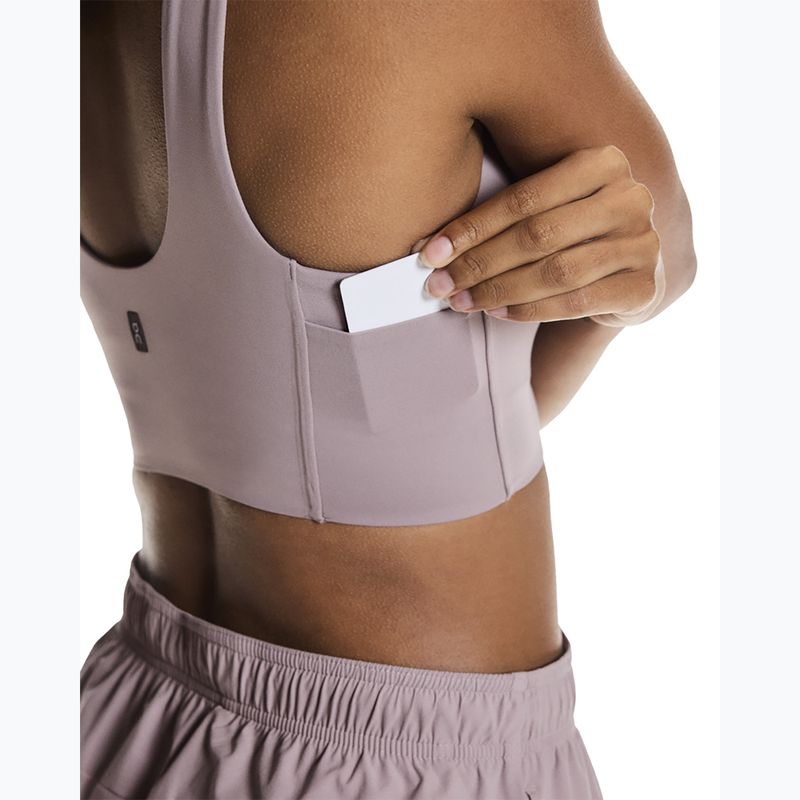 Топ для бігу жіночий On Core 2-in-1 Crop heron 7