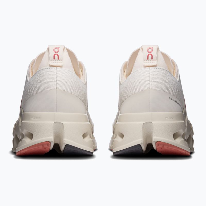 Кросівки для бігу чоловічі On Cloudsurfer Max ivory/dustrose 4