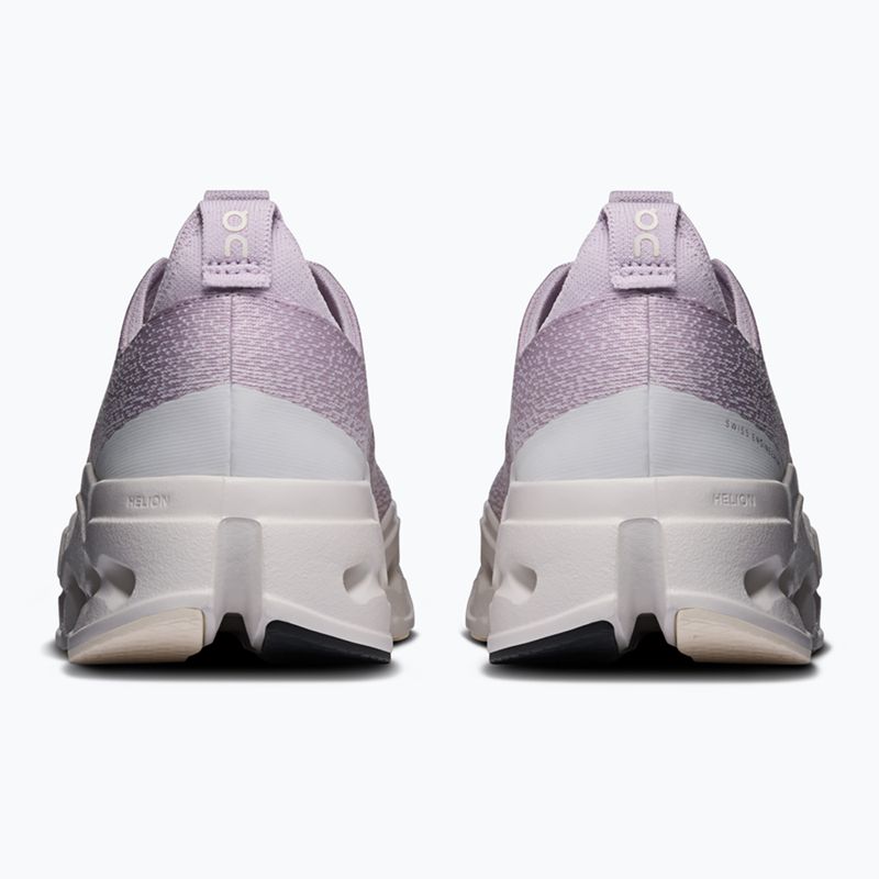 Кросівки для бігу жіночі On Cloudsurfer Max foxglove/ivory 5