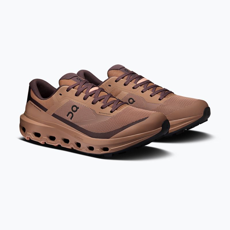 Кросівки для бігу чоловічі On Cloudvista 3 Waterproof portobello/mulberry 2