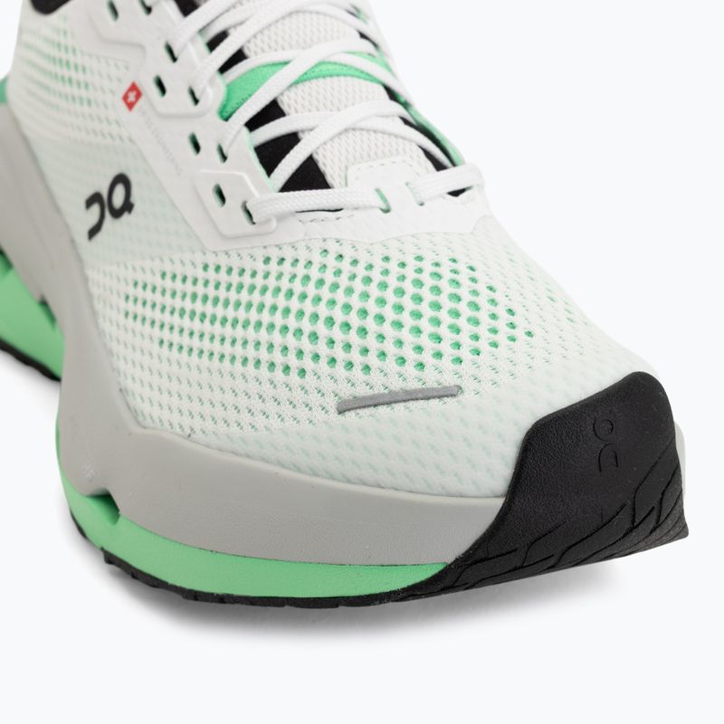 Кросівки для бігу чоловічі On Cloudrunner 3 Max white/verdite 7