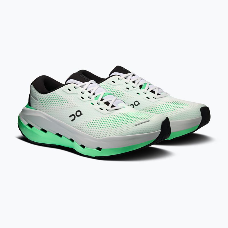 Кросівки для бігу чоловічі On Cloudrunner 3 Max white/verdite 2