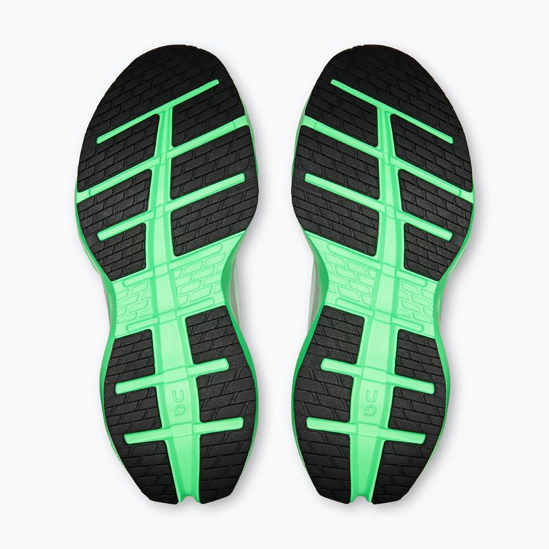 Кросівки для бігу чоловічі On Cloudrunner 3 Max white/verdite 4