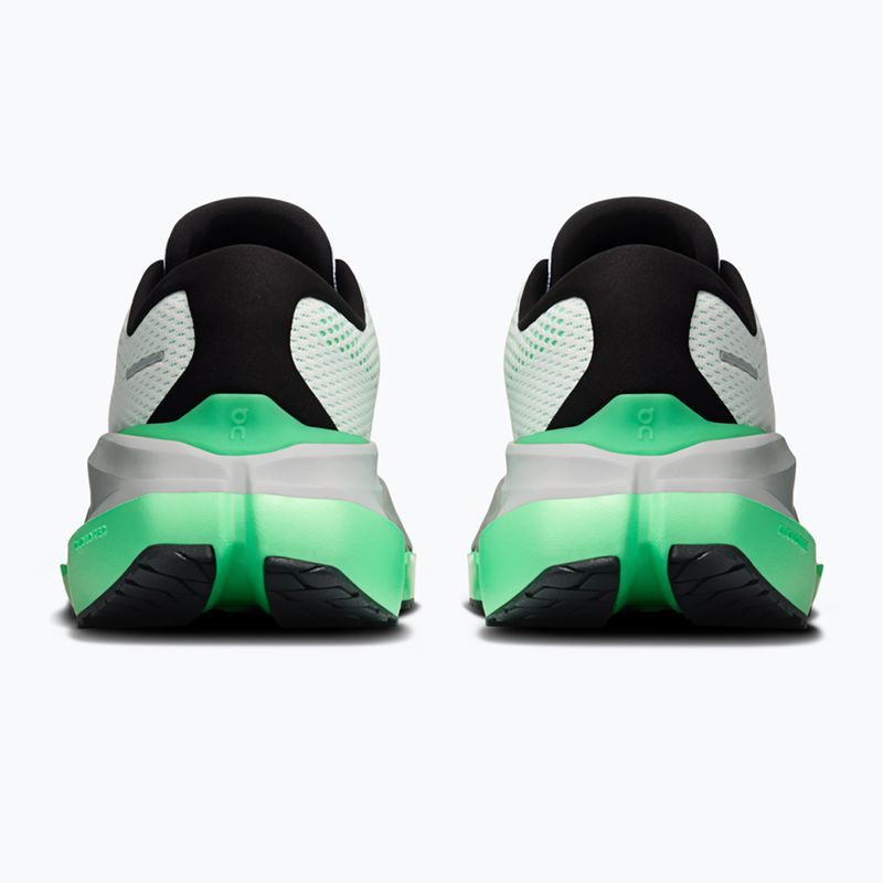 Кросівки для бігу чоловічі On Cloudrunner 3 Max white/verdite 5