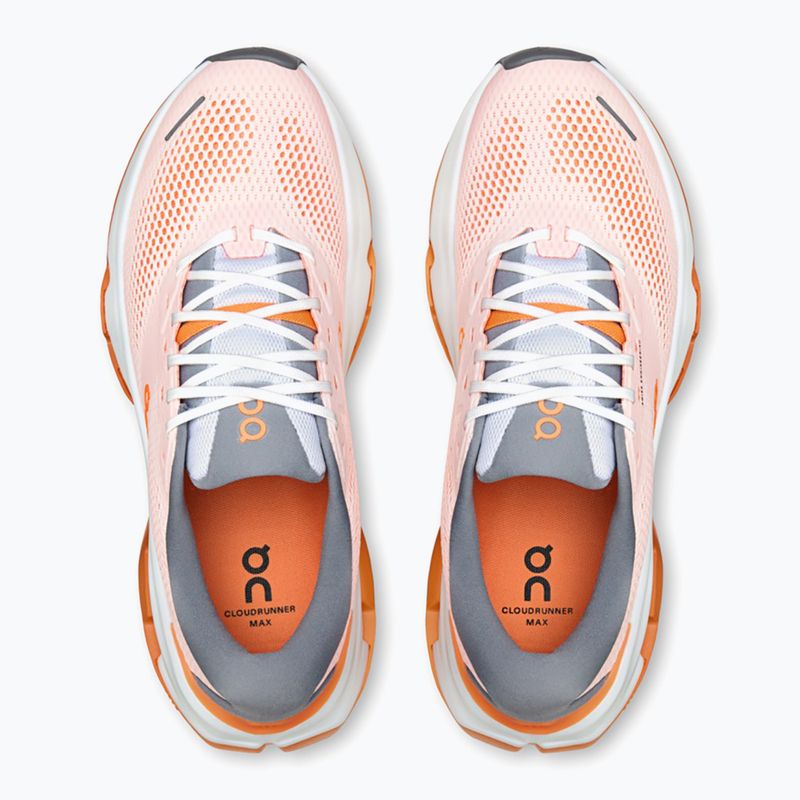 Кросівки для бігу чоловічі On Cloudrunner 3 Max white/autumn 2