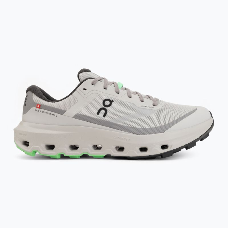 Кросівки для бігу чоловічі On Cloudvista 3 Waterproof silver/ore 2