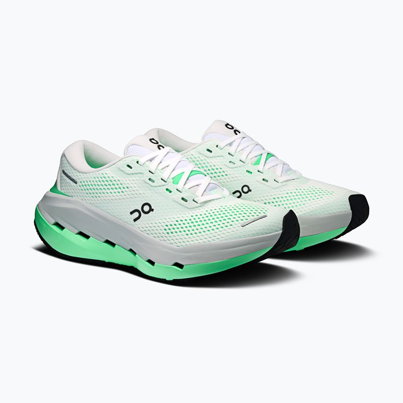 Кросівки для бігу жіночі On Cloudrunner 3 Max white/verdite 2