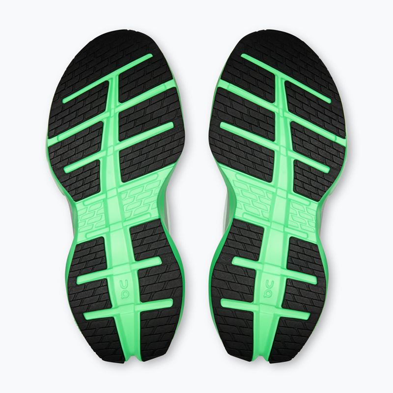 Кросівки для бігу жіночі On Cloudrunner 3 Max white/verdite 4