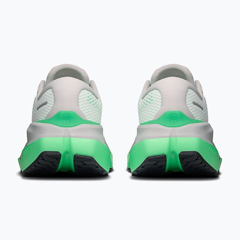Кросівки для бігу жіночі On Cloudrunner 3 Max white/verdite 5