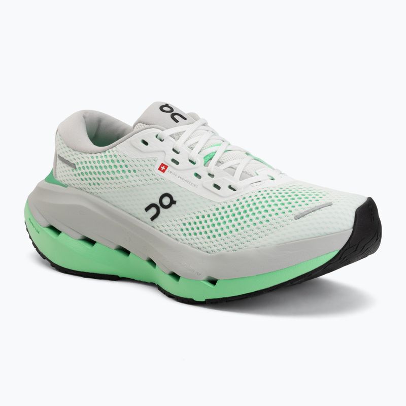 Кросівки для бігу жіночі On Cloudrunner 3 Max white/verdite