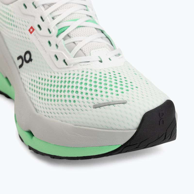 Кросівки для бігу жіночі On Cloudrunner 3 Max white/verdite 7