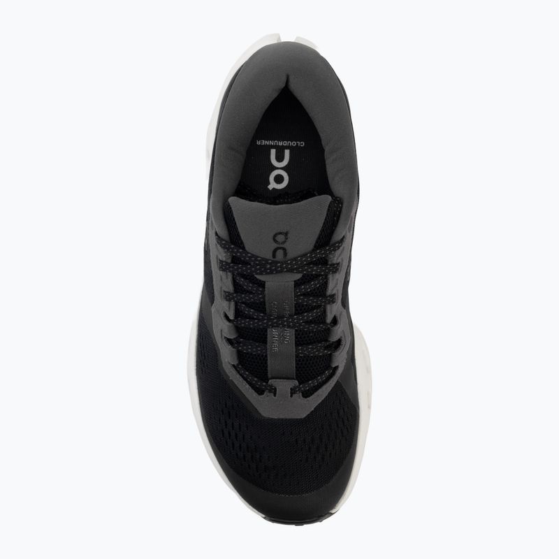 Кросівки для бігу жіночі On Cloudrunner 3 black/ivory 5