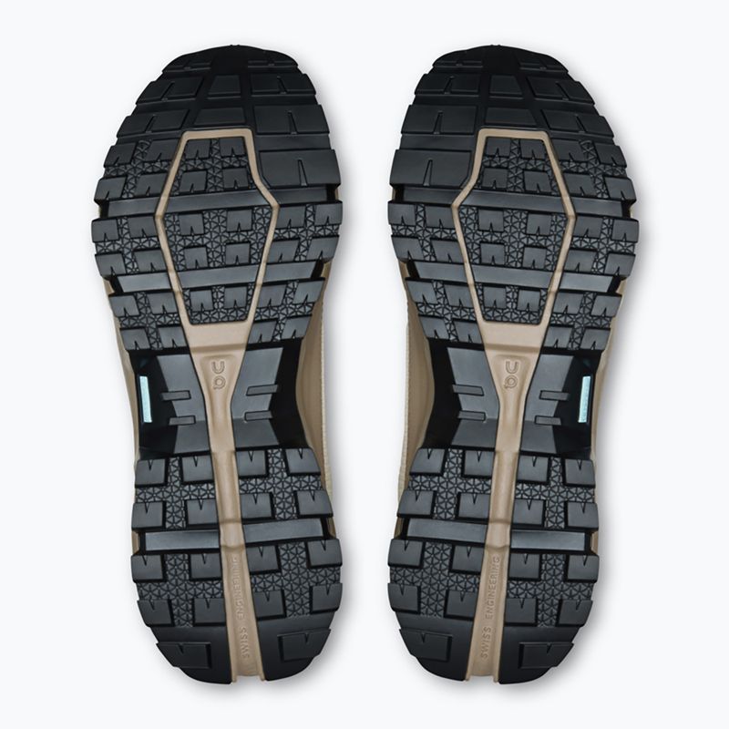 Взуття туристичне жіноче On Cloudrock Low Waterproof grain/soba 4