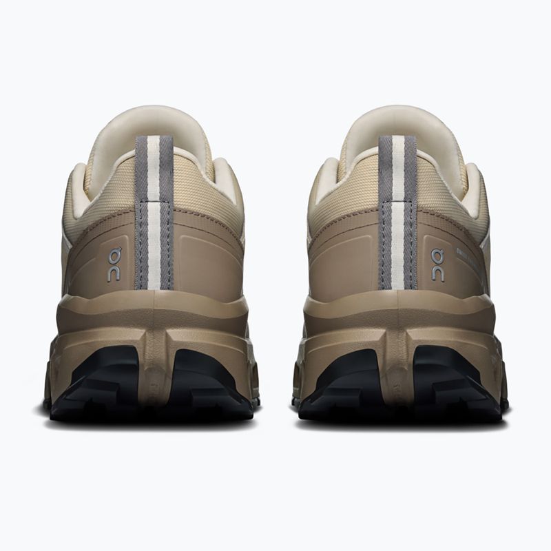Взуття туристичне жіноче On Cloudrock Low Waterproof grain/soba 5