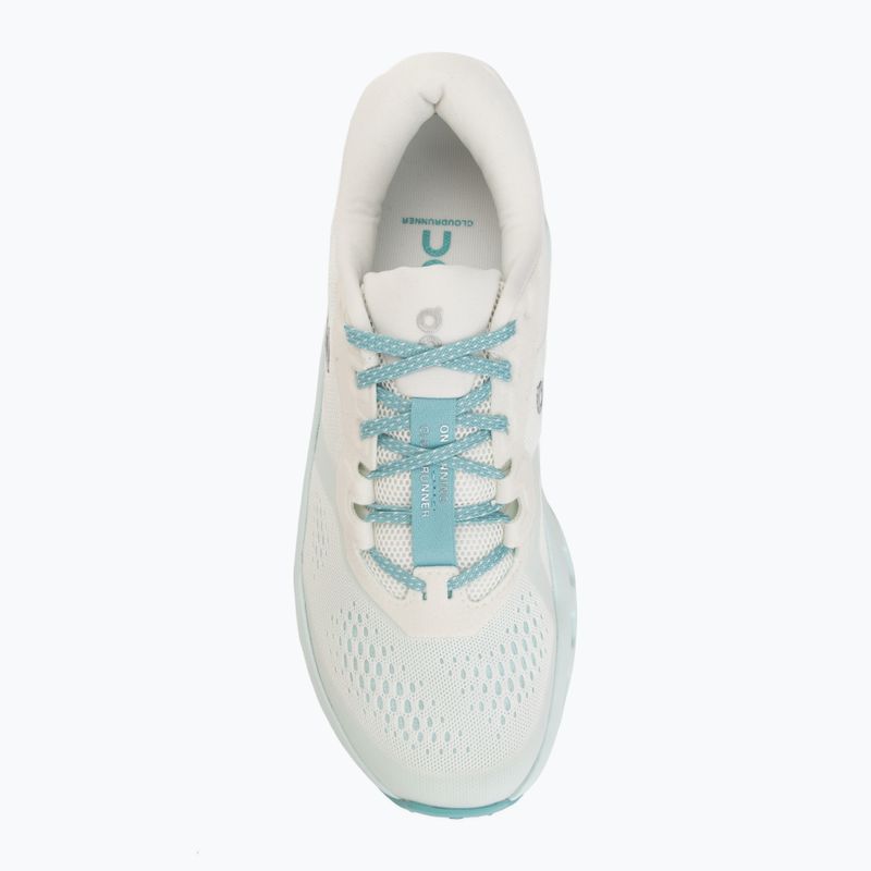 Кросівки для бігу жіночі On Cloudrunner 3 ivory/aquamarine 5