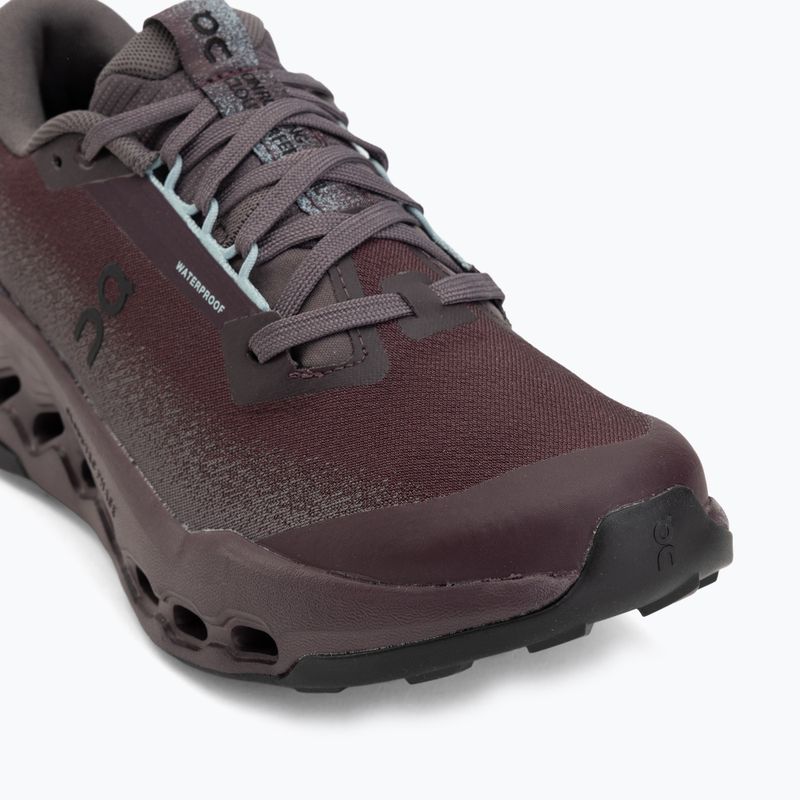 Кросівки для бігу жіночі On Cloudsurfer Trail 2 Waterproof urchin/pebble 7