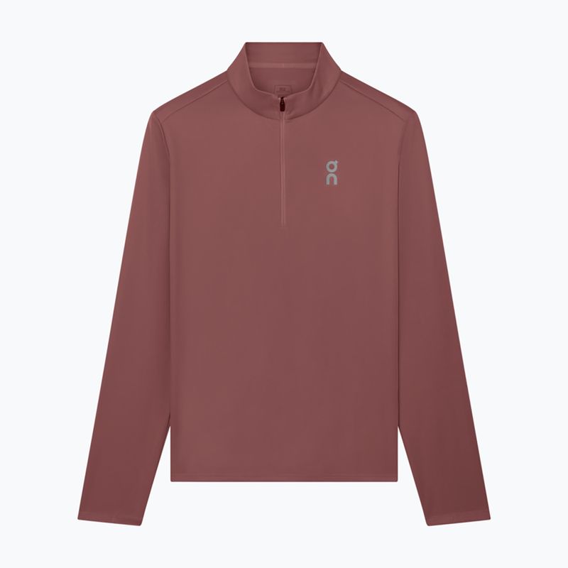 Кофта для бігу чоловіча On Core 1/4 Zip barberry