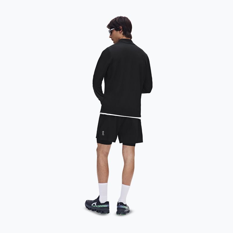 Кофта для бігу чоловіча On Core 1/4 Zip black 3