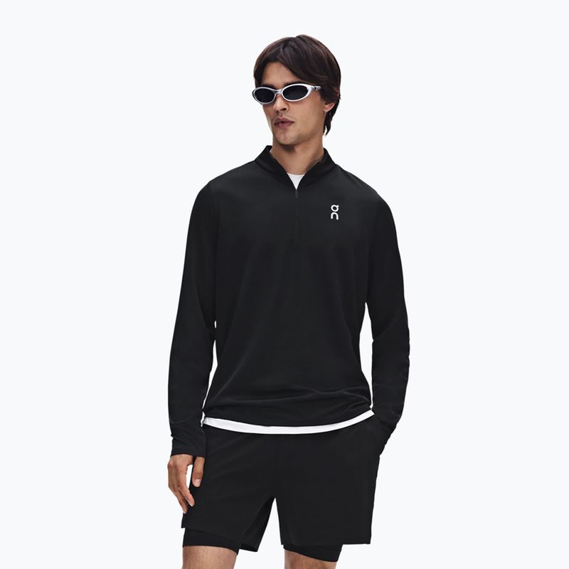 Кофта для бігу чоловіча On Core 1/4 Zip black 4
