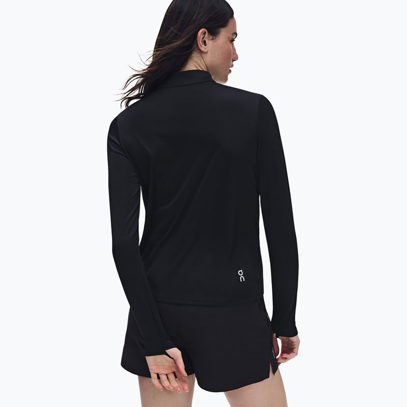 Кофта для бігу жіноча On Core 1/4 Zip black 5