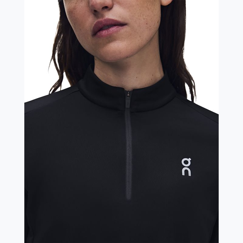 Кофта для бігу жіноча On Core 1/4 Zip black 6