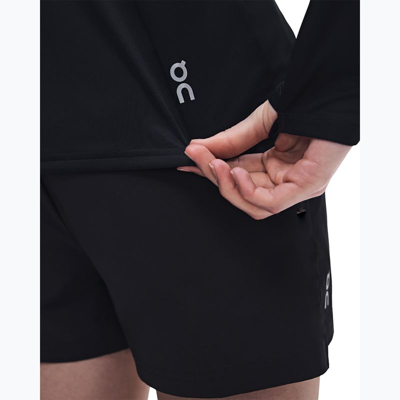 Кофта для бігу жіноча On Core 1/4 Zip black 7