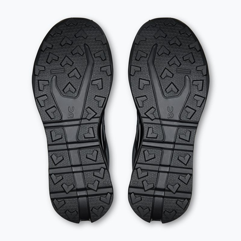 Кросівки для бігу чоловічі On Cloudvista 3 Waterproof black/black 4