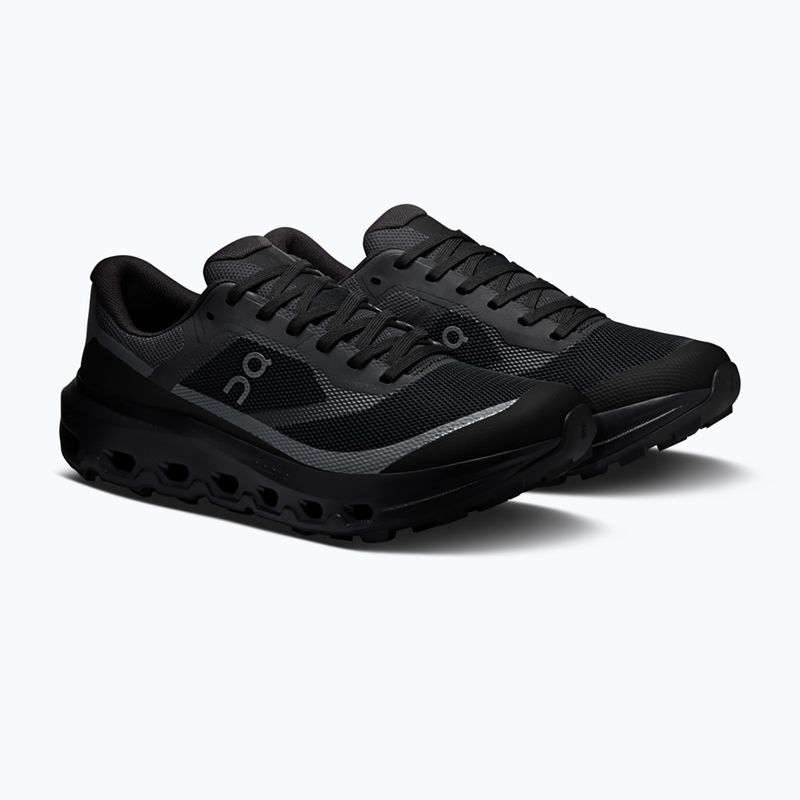 Кросівки для бігу жіночі On Cloudvista 3 Waterproof black/black 2