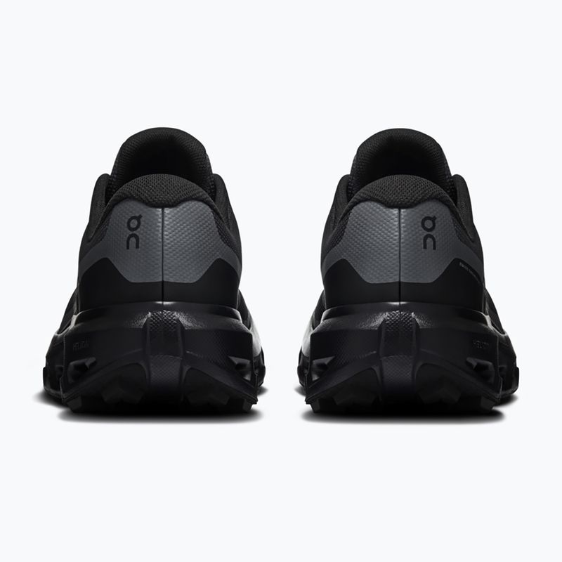 Кросівки для бігу жіночі On Cloudvista 3 Waterproof black/black 5