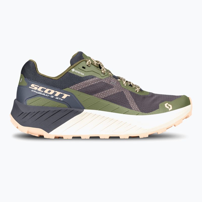 Кросівки для бігу жіночі SCOTT Kinabalu 3 Gore-Tex black/fir green 8