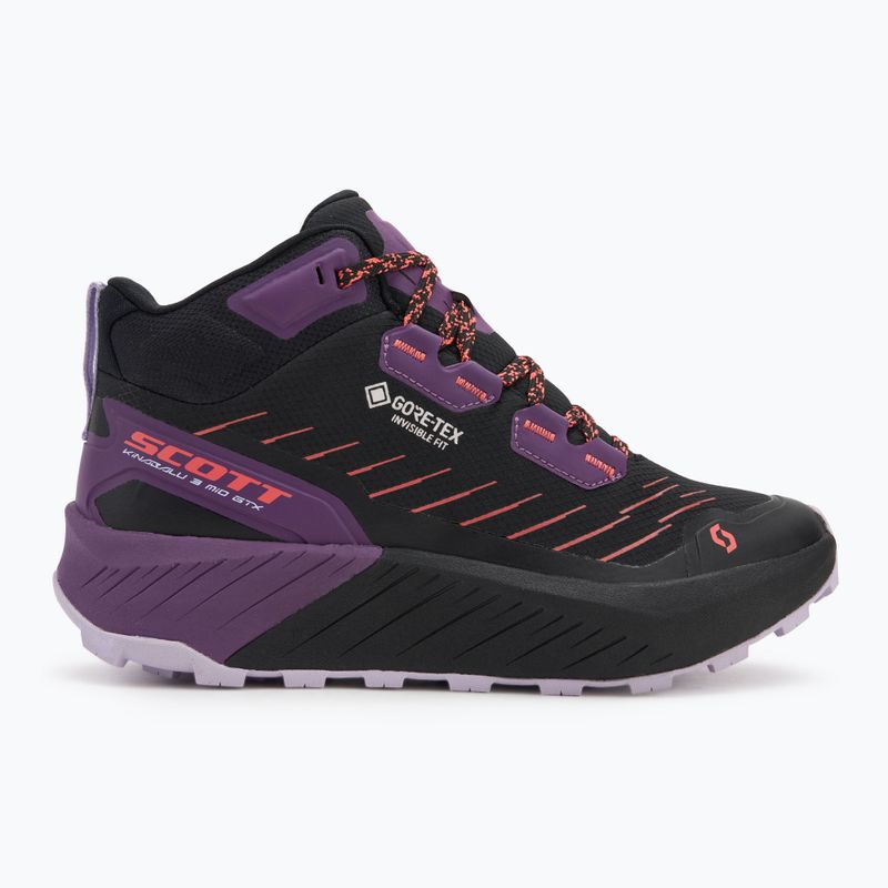 Кросівки для бігу жіночі SCOTT Kinabalu 3 Mid Gore-Tex black/vivid purple 2