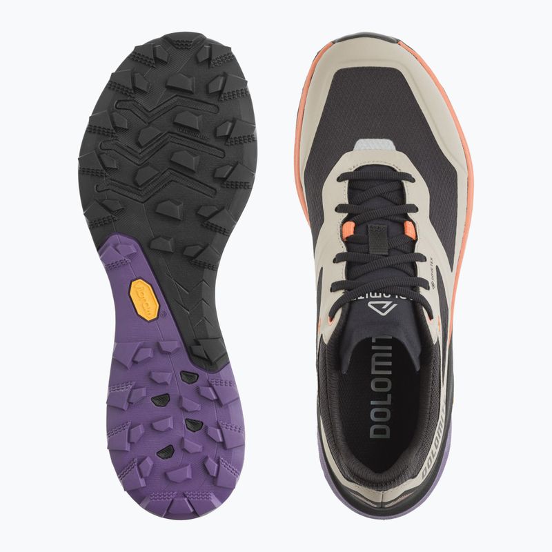 Чоловічі туристичні черевики Dolomite Nibelia GTX з кози бежевого кольору 11