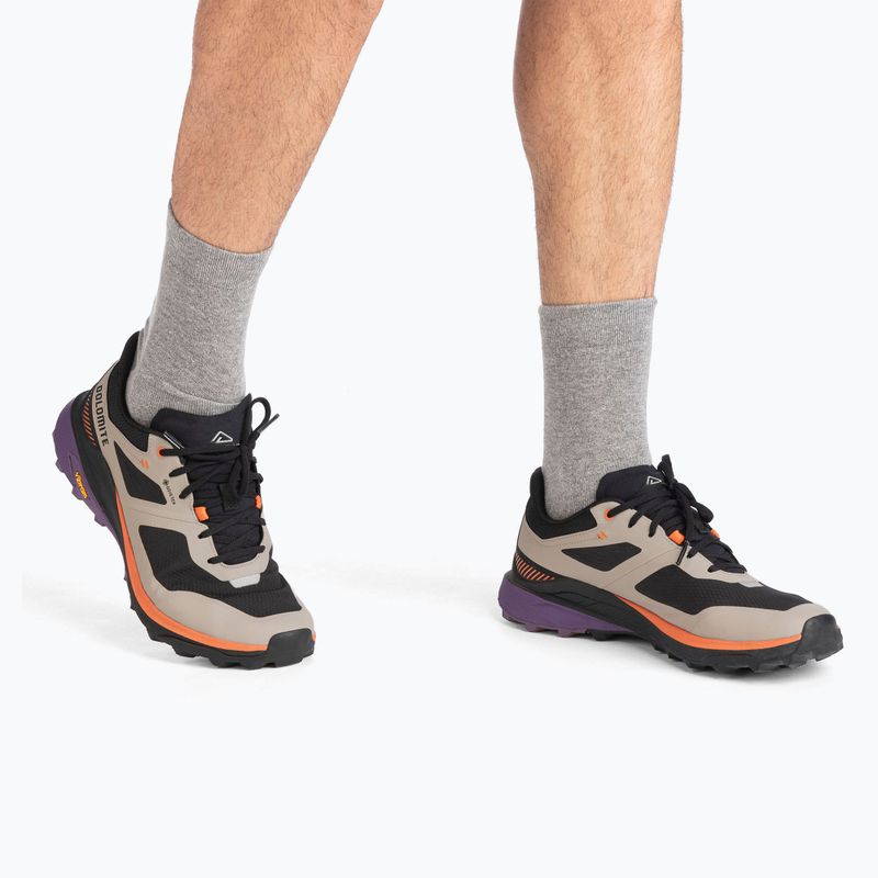 Чоловічі туристичні черевики Dolomite Nibelia GTX з кози бежевого кольору 12