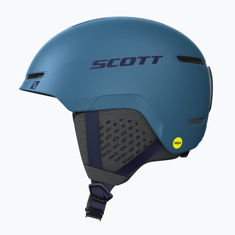 Шолом гірськолижний SCOTT Track Plus solid blue 2