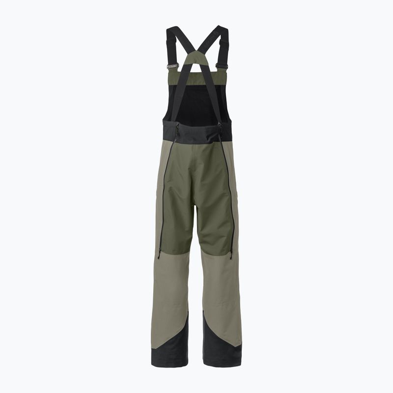 Штани гірськолижні чоловічі Scott Vertic Ripstop 3L douglas green/dust grey 2