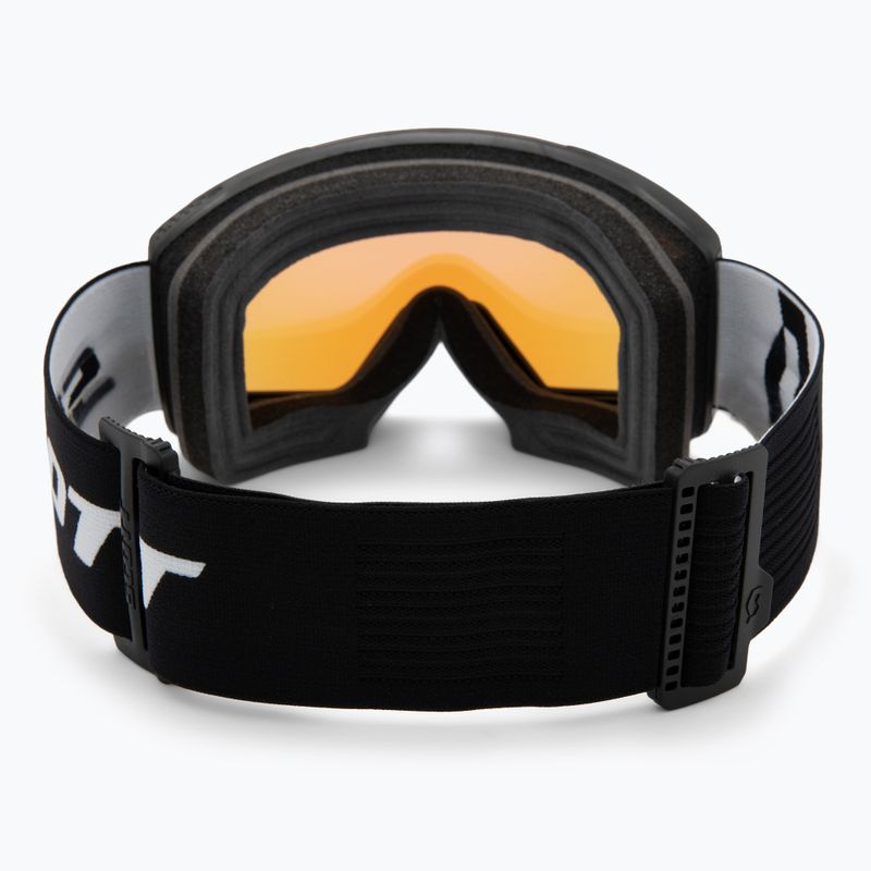 Окуляри гірськолижні SCOTT Shield mineral black/white/amp iluminator blue chrome 3