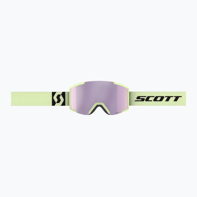 Окуляри гірськолижні SCOTT Shield AMP Pro acid yellow/amp pro lavender chrome 2