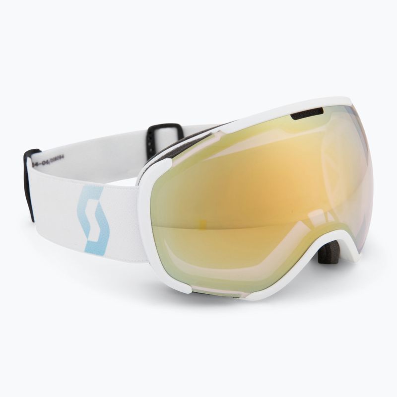 Окуляри гірськолижні SCOTT Faze II LS white/soft pink/light sensitive bronze chrome
