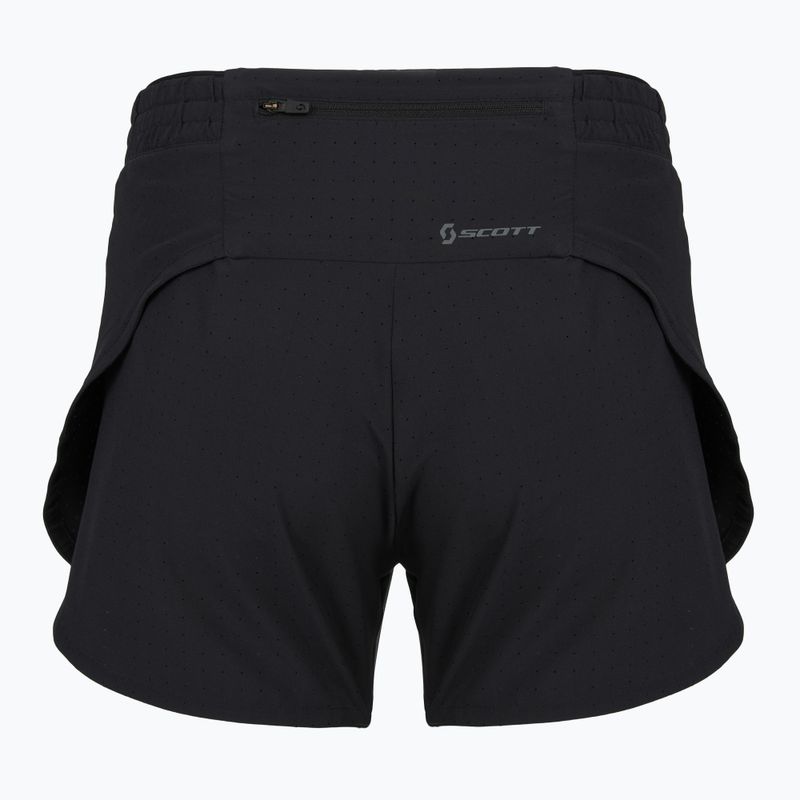 Шорти для бігу жіночі SCOTT Endurance Vented black 2