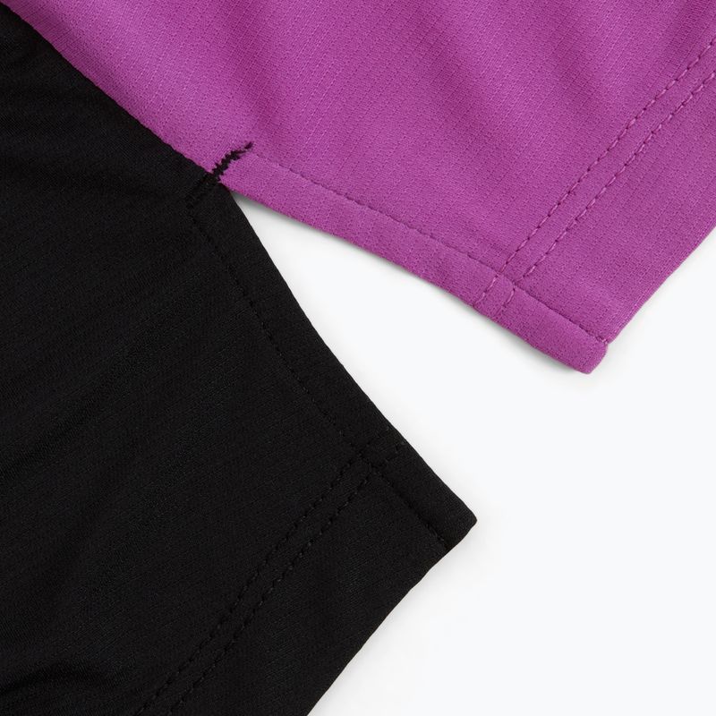 Лонгслів для бігу жіночий SCOTT Endurance Tech black/liquid purple 6