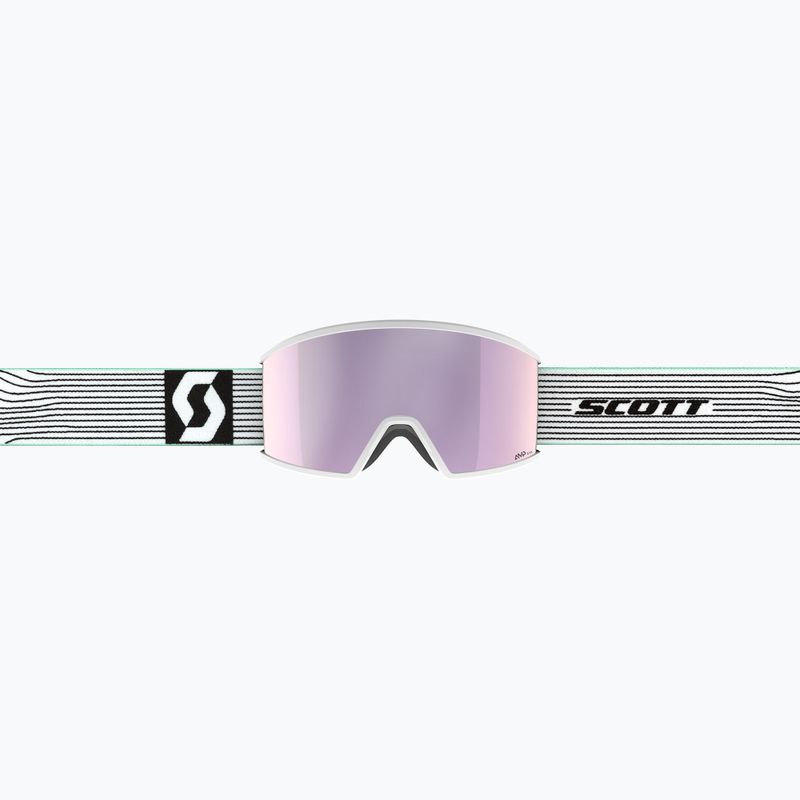 Лижні окуляри SCOTT Ambit white/mint green/amp lavender chrome 2