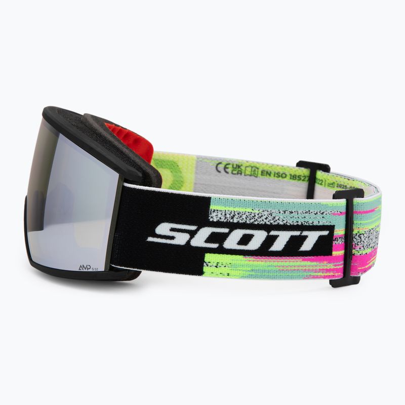 Окуляри гірськолижні SCOTT Ambit black/neon yellow/amp white chrome 4