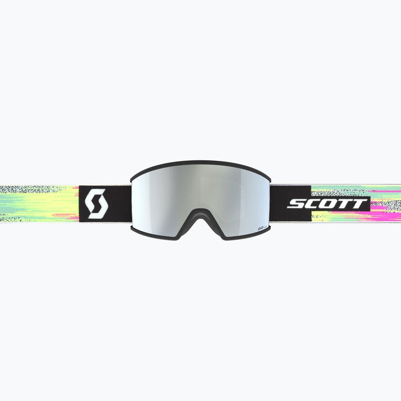 Окуляри гірськолижні SCOTT Ambit black/neon yellow/amp white chrome 2
