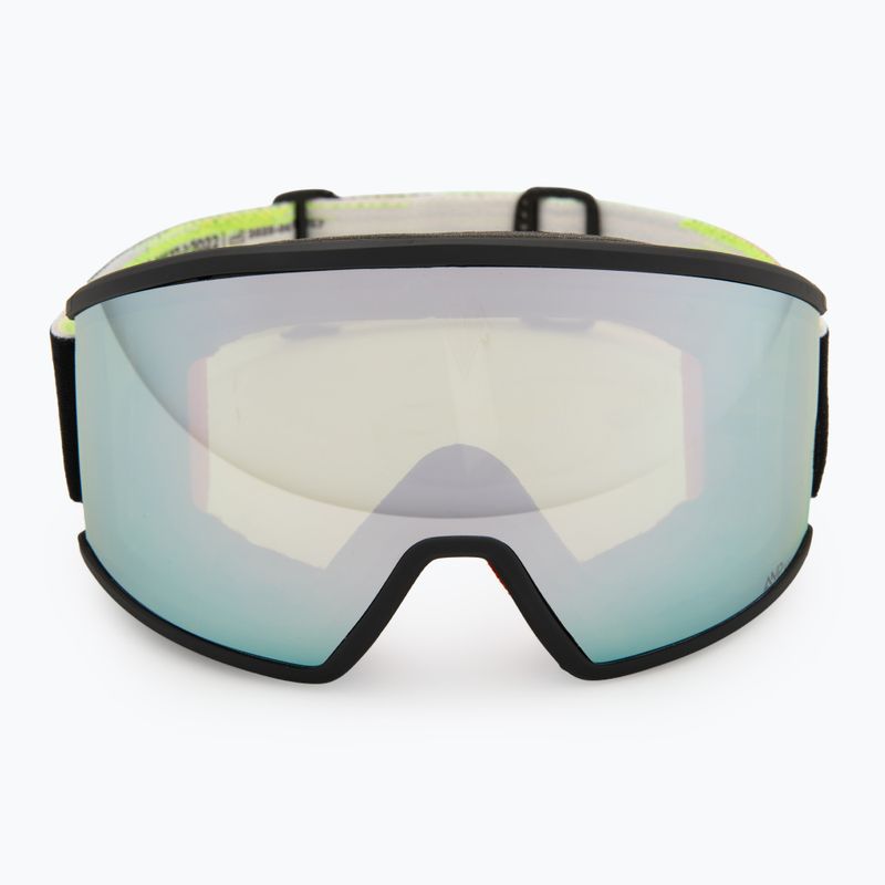 Окуляри гірськолижні SCOTT Ambit Compact black/neon yellow/amp white chrome 2