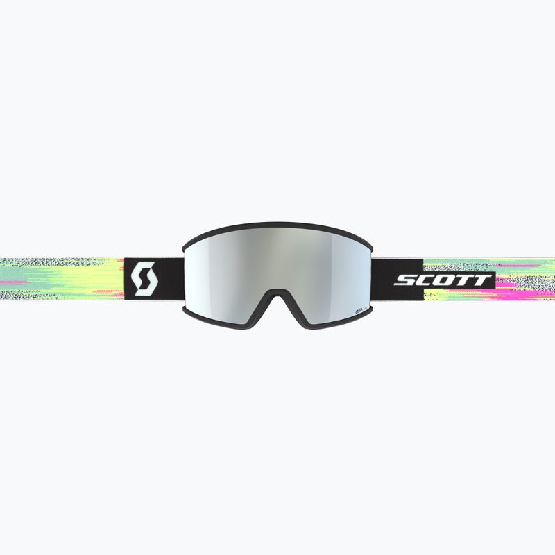 Окуляри гірськолижні SCOTT Ambit Compact black/neon yellow/amp white chrome 6